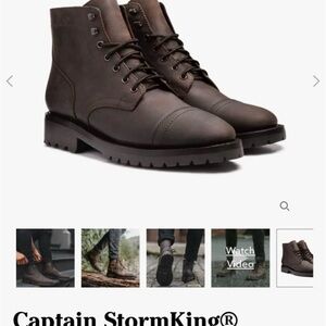 Thursday Boot Company Brown Leather Boots Rugged Style
